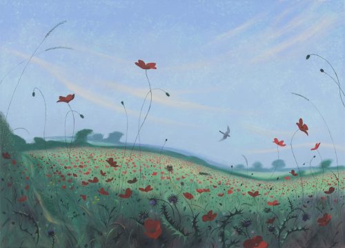 Over the Poppy Field